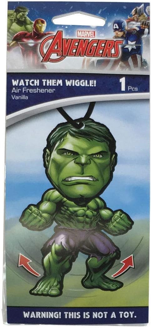 Plasticolor Marvel Hulk Car Accessories - Hulk Air Freshener Wiggler (1)