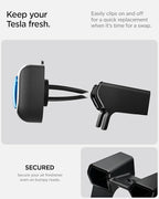 Spigen Air Freshener Adapter (2 Pack) for Tesla Model Y Juniper (Standard, Premium & Performance 2025/26) and Model 3 Highland (Standard, Premium & Performance 2024/25/26) (Air Freshener NOT Included)