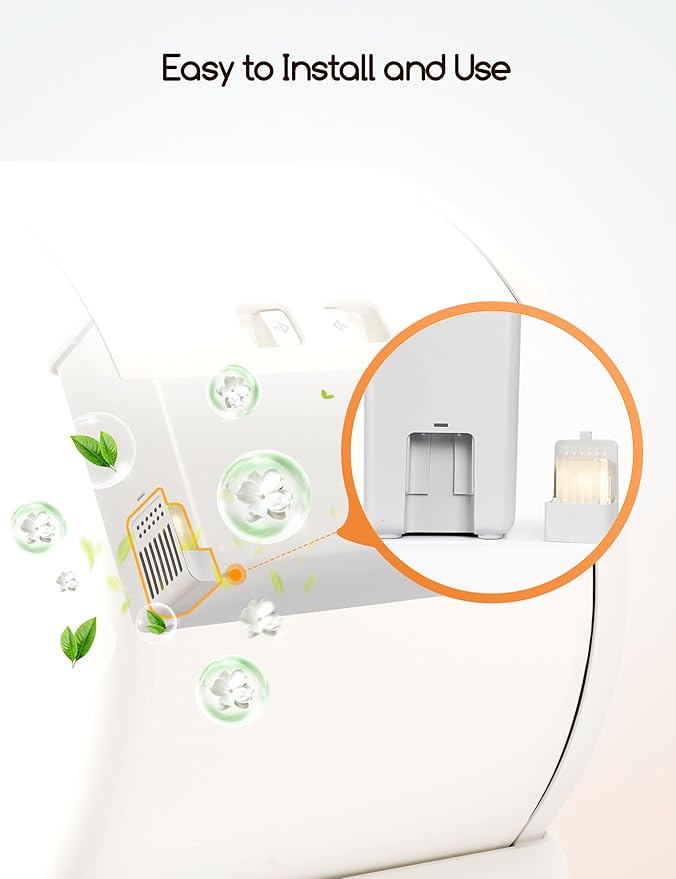MeoWant Pet Odor Eliminator, Automatic Cat Litter Box Odor Deodorant Gel Only Suitable for MW-SC01/MW-SC02/MW-SC03/ MW-SC09 Cat Litter Box 3Pcs