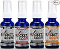 Rocket Scent - Oil Air Fresheners + Odor & Smoke Eliminator + Home, Car, Office, Bathroom Deodorizer (Sharp Scents)