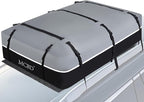 MCBD Rooftop Cargo Carrier Bag for Car, 40 Cubic Feet Large Waterproof Soft-Shell Roof Bag for All Vehicles SUV with/Without Roof Rack, Universal Car Top Luggage Storage Bag