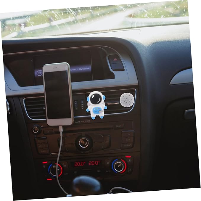 Vaguelly 2 Sets Car Dashboard Decorations Astronaut Air Diffuser Air Car Vent Clips Decorative Air Conditioning Outlet Fresheners Vent Clips Auto Accessories