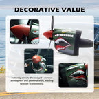 P-40 Fighter Plane Car Vent Decor,Creative Air Vent Clips Fit for Horizontal/Vertical Air Vents,P-40 Warhawk Car Airs Freshener with Rotating Propeller as Cool Gifts for Men