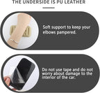 2PCS Car Arm Rest Elbow Pads,Comfortable Car Arm Rest Cushion with Memory Foam Pad for Arm Support,Universal Car Interior Accessories Car Door Armrest Pad (Beige)