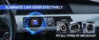 Car Air Freshener (Ocean) Natural Car Air Freshener, Essential Oil Diffuser, Car Scent Lasting Over 180 Days 6 Packs