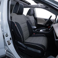 EKR Rav4 Seat Covers Custom Fit for Toyota Rav4 (Hybrid) Woodland/Limited 2026,Waterproof Leather Car Seat Cover Full Set for SUV,Faux Leather(Black/Gray)