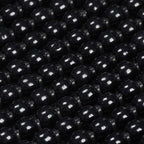 Blueshyhall Cooling Wooden Beaded Car Seat Cover Comfortable Massage Support Cushion for SUV Auto Office Home Seat Chair - Black 2 Pcs