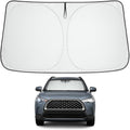 Proadsy Windshield Sun Shade for Toyota Corolla Cross 2022-2025 2026 (Not for Corolla) 4-Layer Foldable Front Window Sunshade Protector Keep Car Cooler