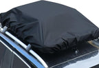 Car Roof Rack Cargo Cover, Waterproof Storage Protector Bag, Heavy-Duty Travel Organizer, Roof Cargo Cover with Secure Strap System, Luggage Shield for Camping Vehicle SUV Automotive Use