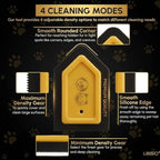 [2 Pack] Mini Pet Hair Detailer – Dog & Cat Hair Remover for Car Carpet, Interior Detailing, Couch & Furniture – Reusable Embedded Fur Removal Tool – Premium Gift Box