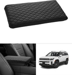 Shademax Custom for 2024 2025 2026 Hyundai Santa Fe Center Console Cover Armrest Cover Santa Fe Hybrid Accessories Arm Rest Cushion Pad Leather Middle Console Cover Armrest Seat Box Protector
