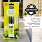 2-Pack: Dual-Action CAR AIR Freshener Citrus - Instantly Eliminates Odors from Smoke, Food, Pets, Must and more in 2 Seconds, For Commuters, Pet Owners, Rideshare Drivers, 1.35 Oz. - INSTANT FRESH AIR