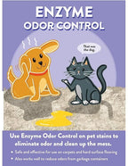 11192 Enzyme Odor Control Eliminates Food, Pet and Smoke Odors, 1 gallon