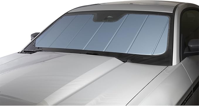 Covercraft UV10649BL Blue Metallic UVS 100 Custom Fit Sunscreen for Select Lexus ES300/Toyota Camry Models - Laminate Material, 1 Pack