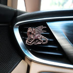 Dragon Car Vent Clips Car Air Freshener 2pcs Dragon Car Accessories for Women Copper Anime Car Interior Decor Refillable Car Diffuser for Essential Oil
