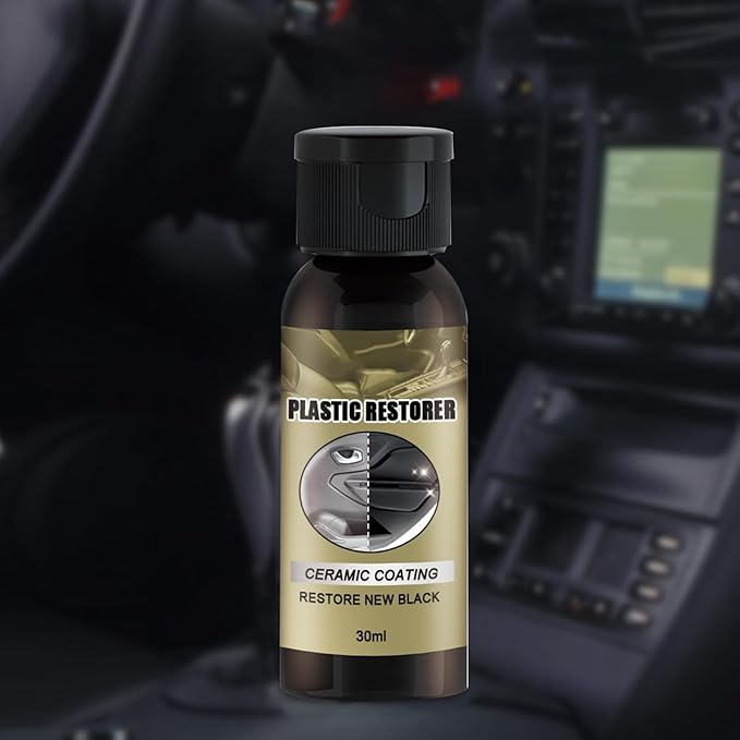 Car Interior Cleaner,Detailing Coating Protectant | 30ml Car Dashboard Cleaner Agent,for Trim Windshield Rubber Panel Truck Vehicle Sedan Scooter SUV