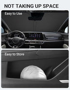 Proadsy Windshield Sun Shade for Kia Sportage NQ5 2023 2024 2025 2026 4-Layer Foldable Front Sunshade Protector Sun Visor Blocks UV Rays Keep Car Cooler Accessories