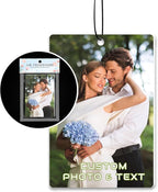 Custom Air Fresheners with Picture, Personalized Air Freshener for Cars, Customized Photo Gift with Scents for Family and Lovers