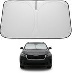 Proadsy 2026 Upgrade Front Windshield Sun Shade Foldable Sunshade Protector Custom Fit 2015-2020 Kia Sorento Accessories