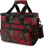 Cooler Bag Insulated Picnic Bag Large Lunch Box Reusable Tote Bag Soft Sided Portable Beach Cooler Grocery Camping
