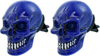 Skull Car Air Fresheners Cute Cool Funny Air Conditioning Vent Perfume Diffuser Decoration Interior Car Accessories 2 pcs