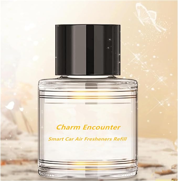 50ML Smart Car Air Fresheners Refill JK577/579 Dedicated Perfume Refill Car Diffuser Refill Can be Used for 3-5Months Made with Natural Plant Extracts(Charm Encounter)
