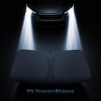 Windshield Sunshade for Toyota RAV4 2019 2020 2021 2022 2023 2024 2025 - Innovative No-Light-Pass Technology, Mirror Cut-Out, Blocks 99% UV Rays, Fade-Resistant, Easy-Fold RAV4 Windshield Sun Shade