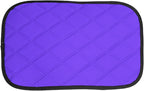FH Group Neosupreme Purple Diamond Pattern Center Console Pad – Water-Resistant Armrest Cover Protector for Cars, SUVs & Trucks