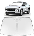 Proadsy Windshield Sun Shade for Chevrolet Trax 2024 2025 2026 Custom Fit Foldable Front Sunshade Protector Sun Visor Blocks UV Rays Keep Car Cooler Accessories