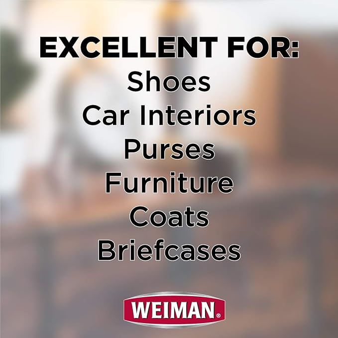 Weiman Leather Cleaner and Conditioner, 12 Fluid Ounce