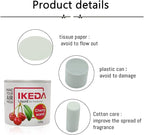 Car Air Freshener: Cherry Scent Liquid Cans | Odor Elimination | Smoke Smell Remover | Strong Long-Lasting Fragrance | For Auto Home | 4.23 oz | 1 pack