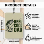 Fishing Dad Gifts 3 Pcs, Fishing Gifts for Dad, Fisherman Gift for Men Air Freshener Hanging Decor for Cars Closet Drawer Books Accessories Gifts