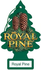 LITTLE TREES Car Air Freshener | Hanging Paper Tree for Home or Car | Royal Pine | 3 Pack