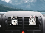 WIRESTER Set of 2 Fresh Scented Car Air Freshener Vent Clip, Decorative Accessories, Interior Decoration for Cars - Cats, Dogs, Crabs, Turtles, Elephant Lion, Giraffe Monkey, Deer Wolf, Zebra