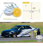 Air Spencer Cartridge 2x Lemon Squash (A52) Heavy Duty, Last Long, JDM Eikosha Japan Car Air Freshener
