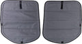 VanEssential Insulated Magnetic Blackout Rear Door Full Plastic Window Covers (Pair) Designed for Mercedes-Benz VS30 (Van Years 2019 to Current) - Charcoal Gray