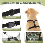Lukovee Dog Seat Belt for Car, Adjustable Dog Car Harness for Large Medium Small Dogs, Soft Padded & Breathable Mesh Dog Seatbelt with Car Strap and Carabiner (Camouflage,M)