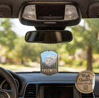 Outdoor Adventure Car Air Freshener 3 Pack Scented With Premium Oils By Fresh Fresheners (Yosemite National Park)