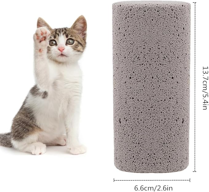4 Pack Pet Hair Remover for Cat Hair Removal, Pet Fur Remover Pumice Stone for Dog Hair Removal, Remove Dog Cat Hair Quickly from Carpet, Furniture, Car, Bedding and Clothing