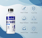 Air Dry Clay Glaze, 200ml/7oz Air Dry Clay Varnish, Clear Gloss Varnish for Sealing Acrylic Painting, Pottery Clay and Wood, Clay Sealant to Prevent Cracking Scratches Wear, Waterproof &High Gloss