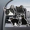 WIRESTER Set of 4 Fresh Scented Car Air Freshener Vent Clip, Decorative Accessories, Interior Decoration for Cars - Dogs, Cats, Animal