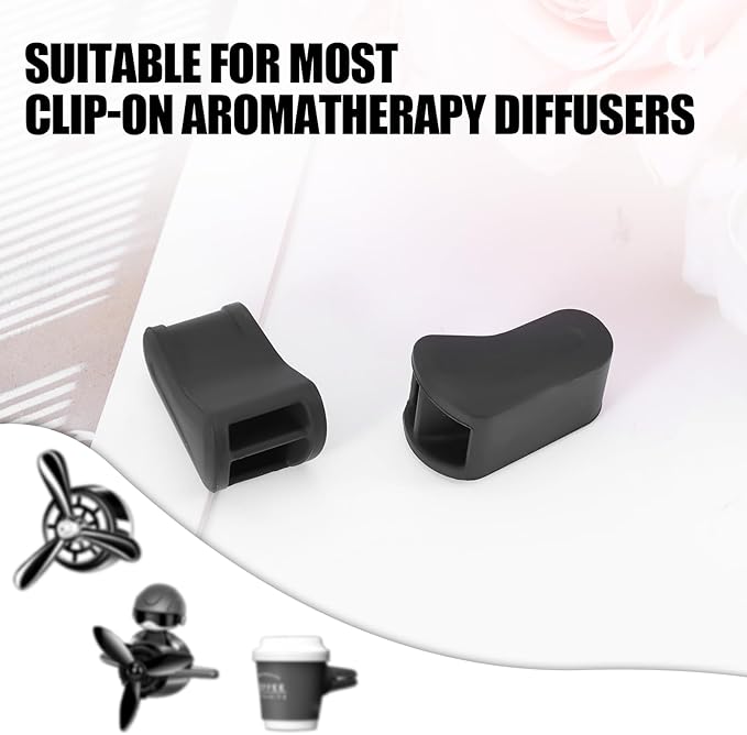 2pcs Air Freshener Adapter for Model 3/Y, Car Air Outlet Clip Air Freshener Holder Vent Clip Accessories