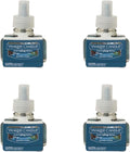 Yankee Candle Bayside Cedar Electric Home Fragrance Scent Plug Refill (Pack of 4)