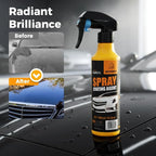 Nano Hydrophobic Ceramic Coating for Cars, 2026 New Car Coating Spray Kit, Easy-to-Spray Auto Paint Protection, Includes Microfiber Cloth for Vehicle Shine & Protection (1Set)