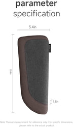 Alcantane Elbow Rest: Memory Foam Support for Car Legs and Knee, Anti-Fatigue