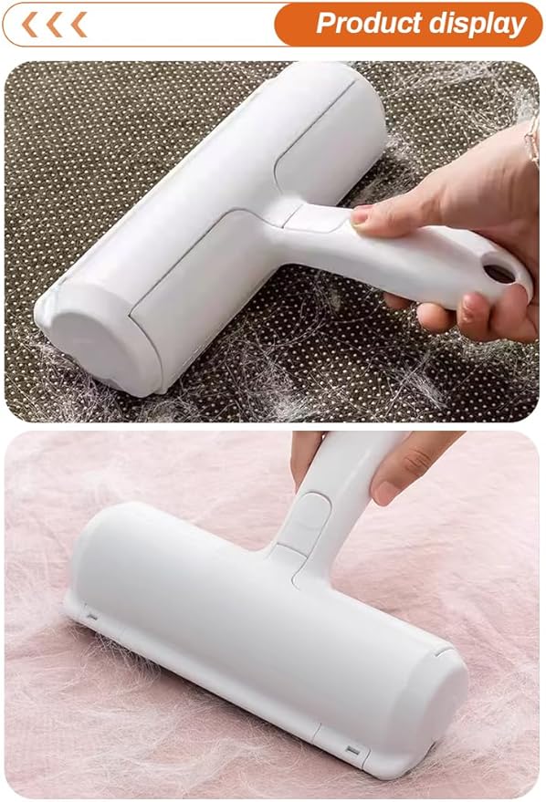 Pet Hair Remover Roller – Reusable Lint Roller for Dog & Cat Hair – Self-Cleaning Brush for Couch, Carpet, Furniture & Car Seats – Efficient Fur Removal Tool with Ergonomic Grip
