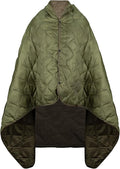 Military Poncho Liner 55”x 79” Camping Blanket Compact Waterproof for Travel Stadium Outdoor Camping