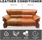 Leader Cleaning and Care Cream & Cleaning Paste for Leather Care,Automotive Interior Leather Cleaning Cream,Car Leather Conditioner Oil Paste,Leather Repair Kit for Car,Furniture,Cleaning Care Balm
