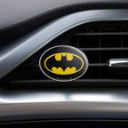 Batman Classic Bat Shield Logo Car Air Freshener Vent Clip