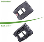 LLKUANG Car Center Console Armrest Cover Pad Fit for Toyota Tundra 2007-2021 Waterproof Leather Seat Armrest Box Cushion Pad Protector (Black + American Flag)